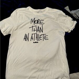 LeBron James More Than An Athlete Uninterrupted Sportswear T-Shirt Top